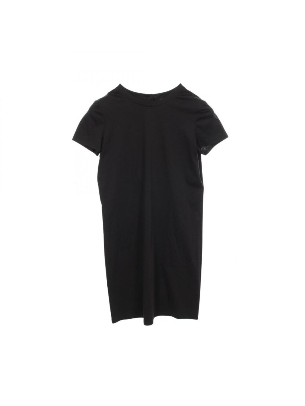 Chanel Dress CC Logo Button T-Shirt Cotton